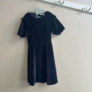 💙✨ ZARA Girls Velvet Dress – Size 10 ✨💙